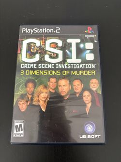 CSI: Crime Scene Investigation -- 3 Dimensions of Murder (Sony PlayStation 2)