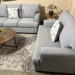 New Couch And Loveseat From RCWilley And Coffee Table/Check My Offers😉