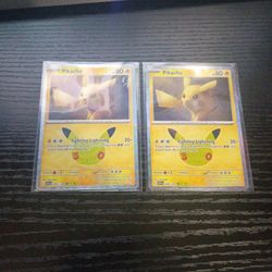 Pokemon Pikachu 048/128 27/30 30th Anniversary Set