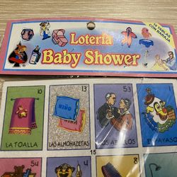 Loteria for your baby shower, Fun game, NEW !!