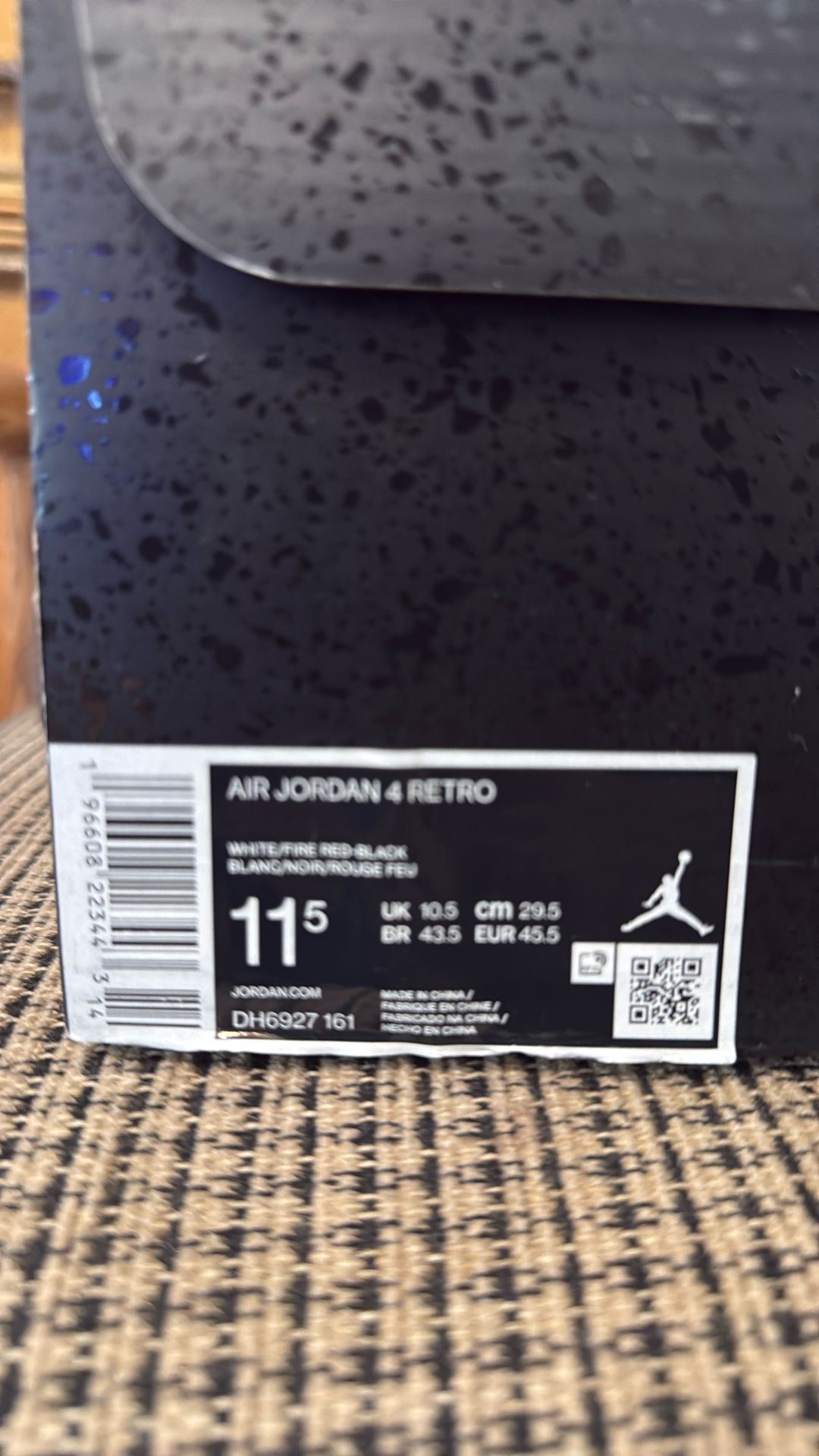 11.5 Air jordan 4 retro