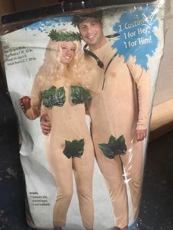 Adam & Eve Couples Halloween Costume