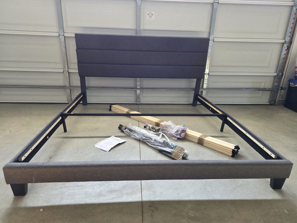 King Platform Bed Frame