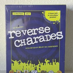 Reverse Charades New Sealed USAopoly 2014