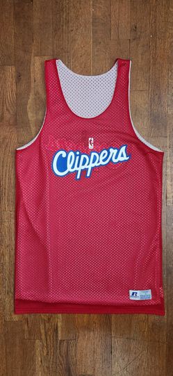 Vintage 1990s Los Angeles Clippers (Reversible) Russell Athletic Practice Jersey (Size: Small)