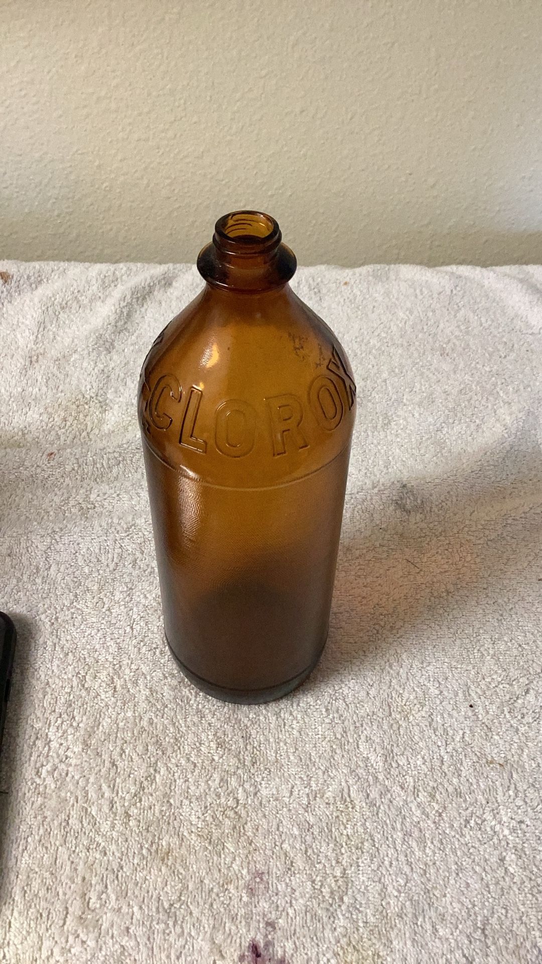 Vintage 1950 Clorox Bottle
