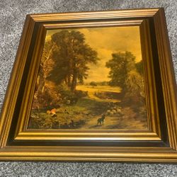 15x19 Turner framed art The Cornfield 30.00