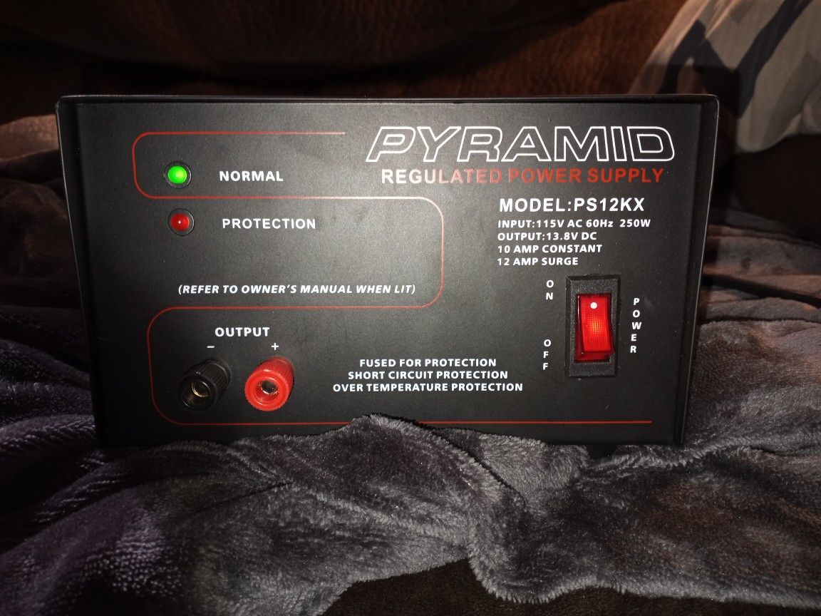 Pyramid 12 Volt Power Supply