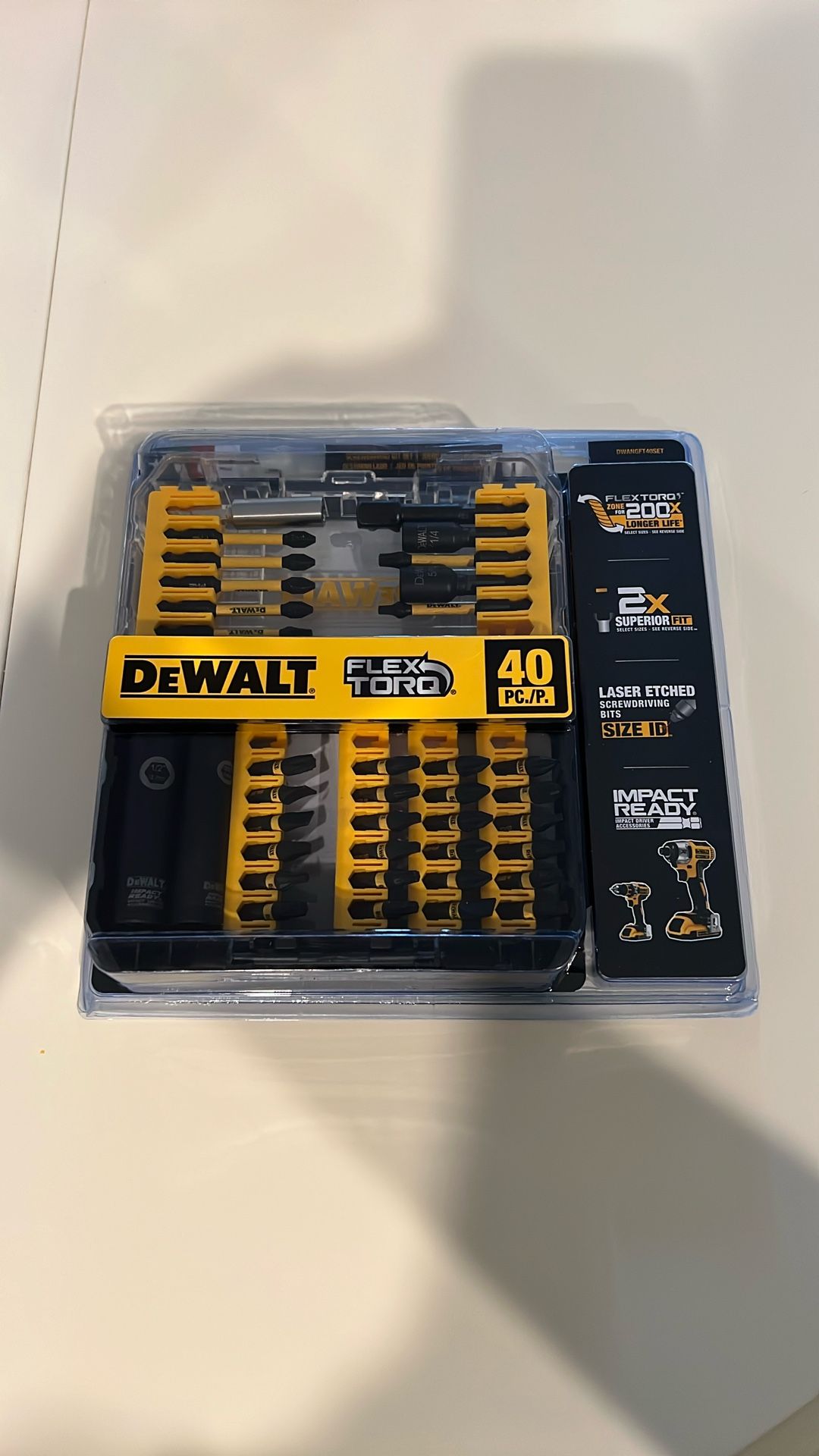 BRAND NEW DEWALT FLEX TORQ 40 PIECE SET