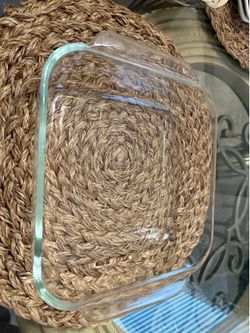 Vintage Pyrex with Basket