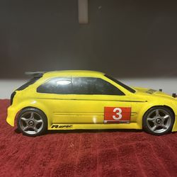 Hpi Rs4 Mini Roller With 2 Speed Transmission And 3 Honda Civic Bodies