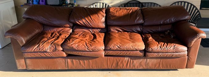 Leather couch - Need Gone