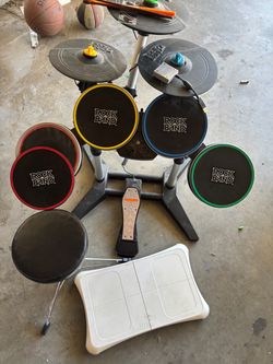 pe3 rockband drums set