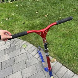 Fusion Scooter with reaper bars