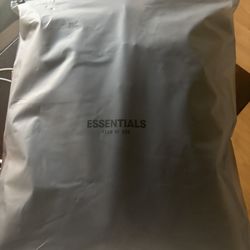 S Essential Black Hoodie 