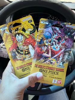 One Piece Card Game OP-17 Booster Packs x2