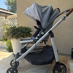 UPPAbaby Cruz Baby Stroller With New Back Wheels 