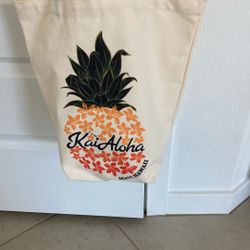 Cute Canvas Pineapple Bag