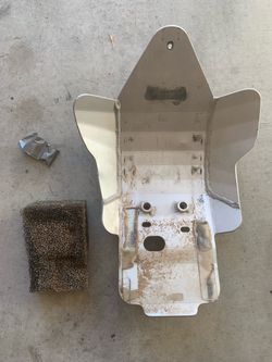 Aluminum Skid Plate - 2005-2009,2012-2017 Honda CRF450X Dirt Bikes