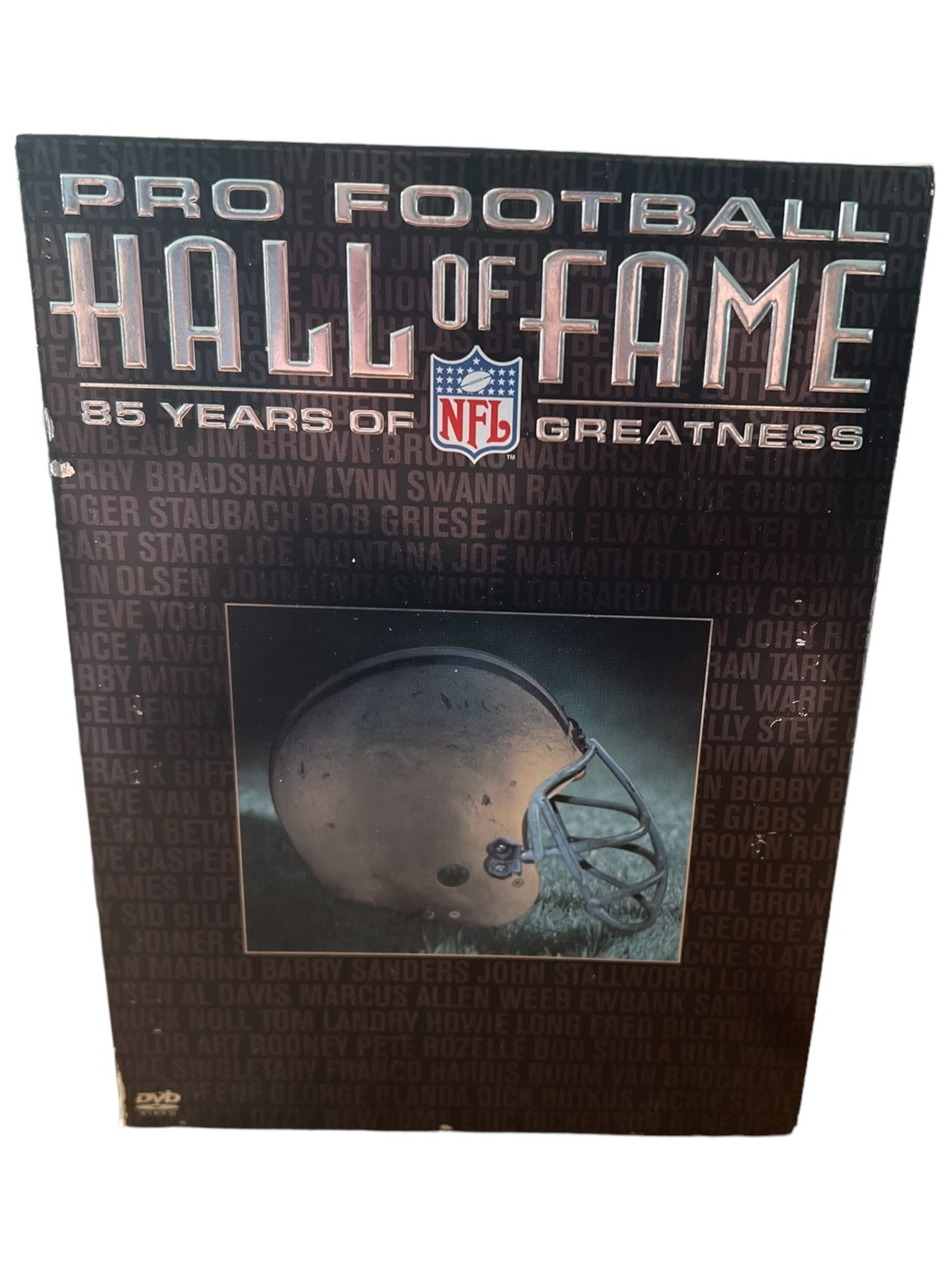 NFL Hall Of Fame: Complete History Experience the complete history of NFL Hall of Fame with this amazing DVD. Immerse yourself into the world of foot