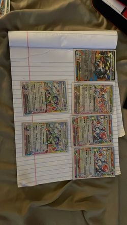 Pokemon card lot of 6