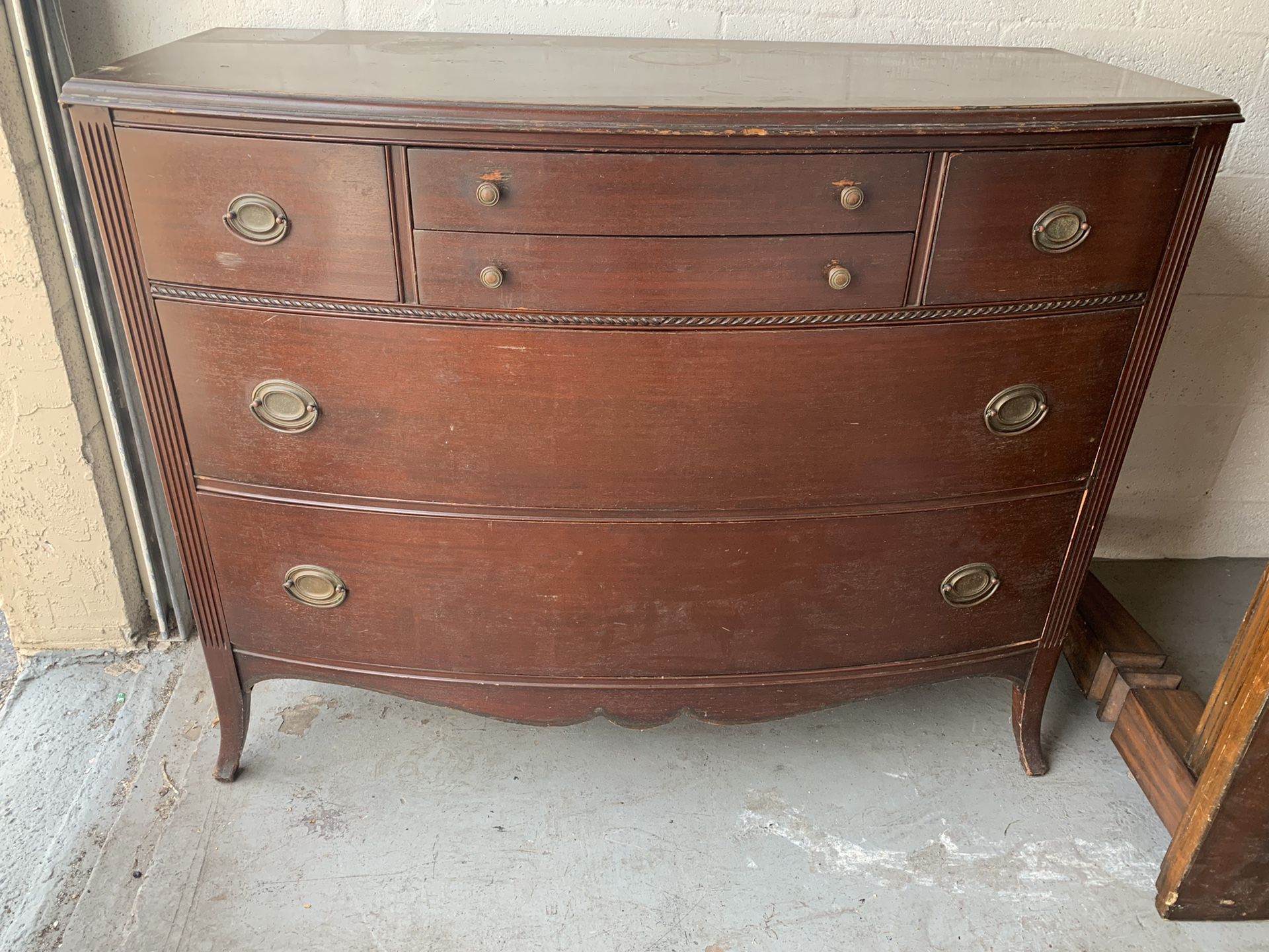 Antique French dresser estile mahogany siglo xv