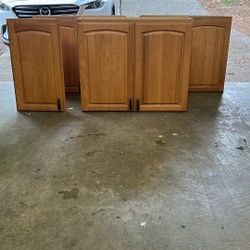 Oak Cabinets 