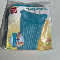 New Pool Float/ Transparent Mat
