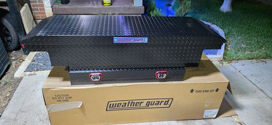 Weatherguard aluminum tool box