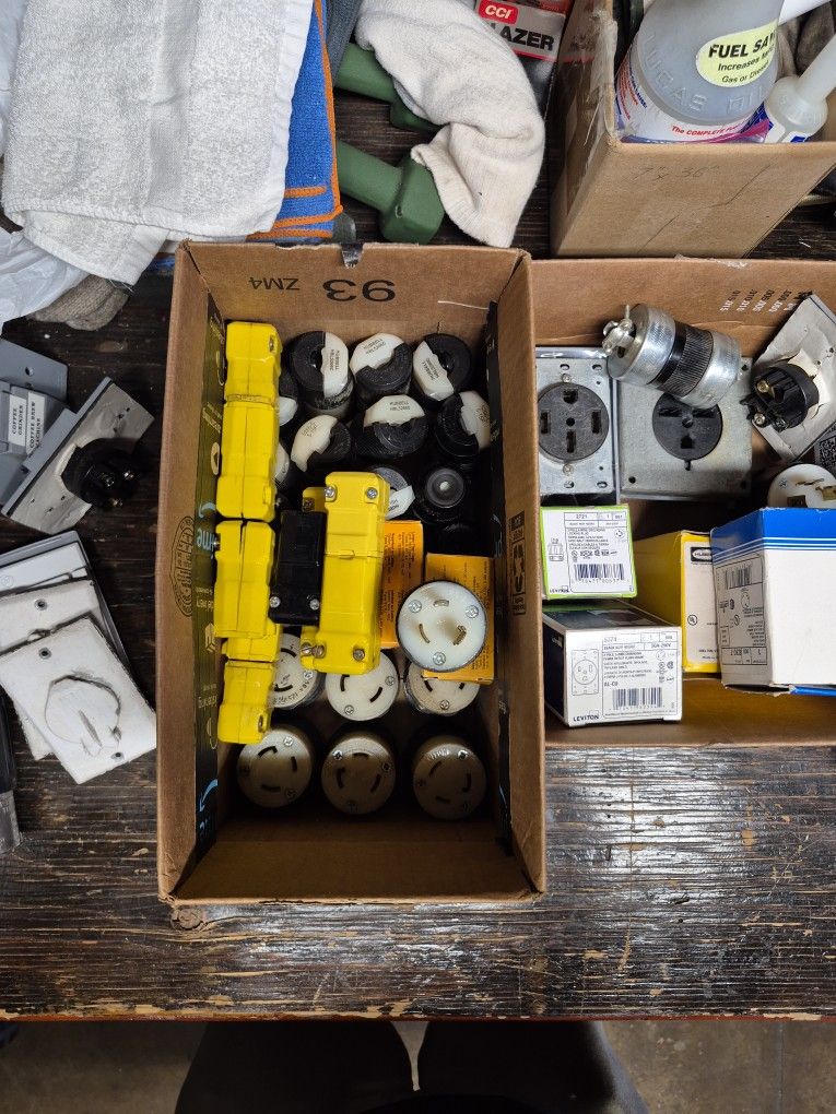 Misc. Electric Plugs And Outlets 