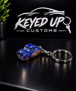 Miniature Race Car Keychain — Independently Modified