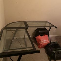 glass table