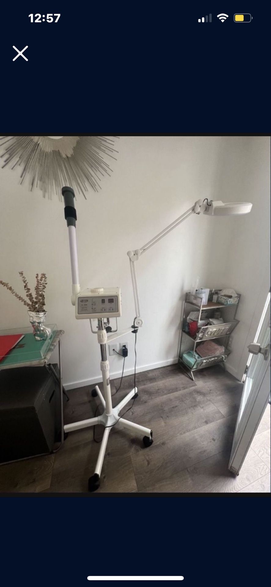Estheticians/ Beauty /Facials/Spa luxe SL-300A Digital herbal facial steamer.