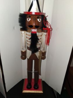 Nutcracker Ballet Gifts 15-inch African American Soldier Nutcracker