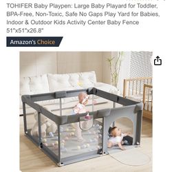 Large Play yard 