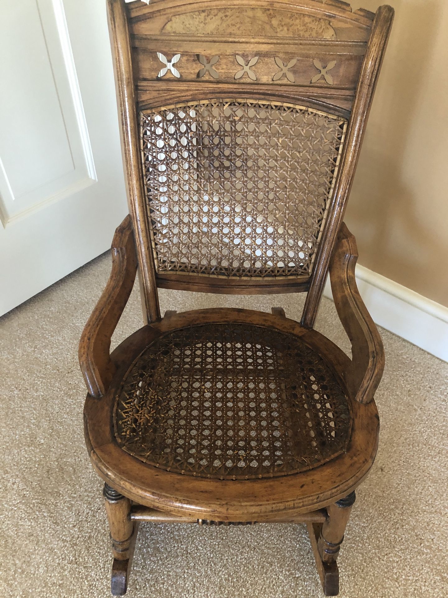 Antique child’s rocker