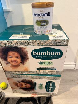 Bumbum Diapers Size 6 & Kendamil Goat Toddler Milk – Great Prices!