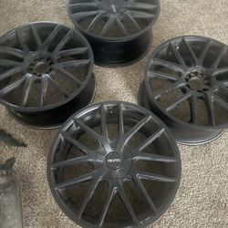 Touren Tr60 3260 Wheel 20x8.5 5x110 5x115 Black 40MM