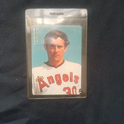 Nolan Ryan 1992 mother's cookies baseball card.