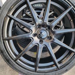 20"new Black AUDI A4 ALLROAD Wagon Wheels & New Tires