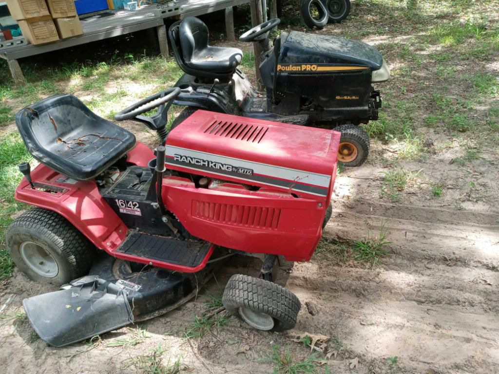 Riding Lawn Mowers for PARTS