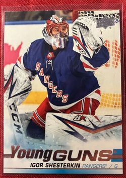 2019-20 Young Guns Shesterkin Verhaeghe $215