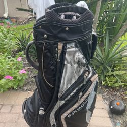 Sun mountain golf cart bag  With club dividers 