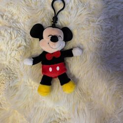 Ty Mickey Mouse Keychain