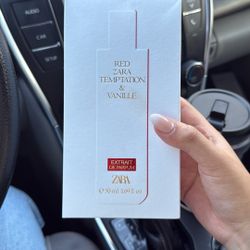 Red Zara Temptation And vanille Perfume 