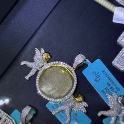 Moissanite Memorial Pendant 