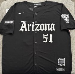 4XL - ARIZONA DBACKS #51 RANDY JOHNSON JERSEY