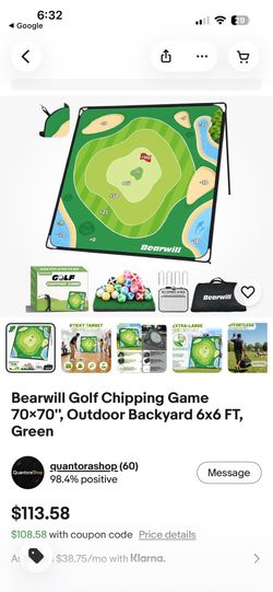 Golf Chipping Game Set – Indoor & Outdoor