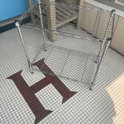 Small Chrome Rack Unit