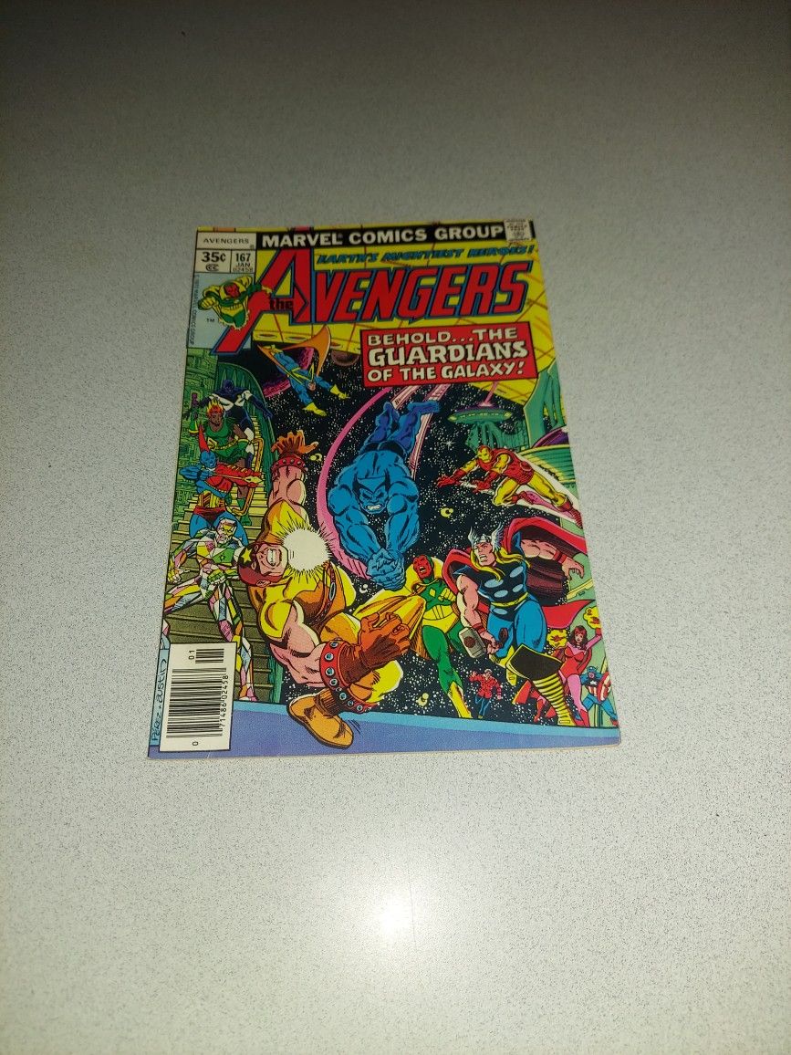 VINTAGE 1978 THE AVENGERS #167 COMIC